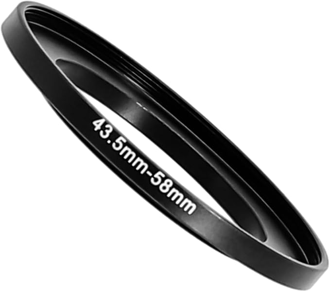 43.5-46/49/55/58mm Step Up & Step Down Rings Adapter for Lens and Filter 43.5-58 Filter Adapter Ring 43.5mm Lens to 58mm Filters