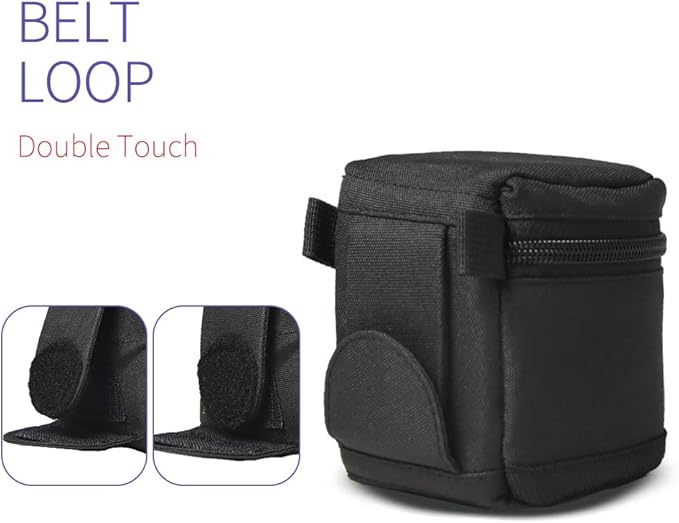 BPAULL Camera Lens Case DSLR Camera Lens Bag Fits for Camera Lens