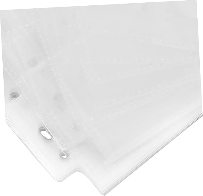 30pcs Film Negative Sleeves Binder Pages Slots Acid Storage Portable Photo Negative Holder for Film Enthusiasts and Professionals