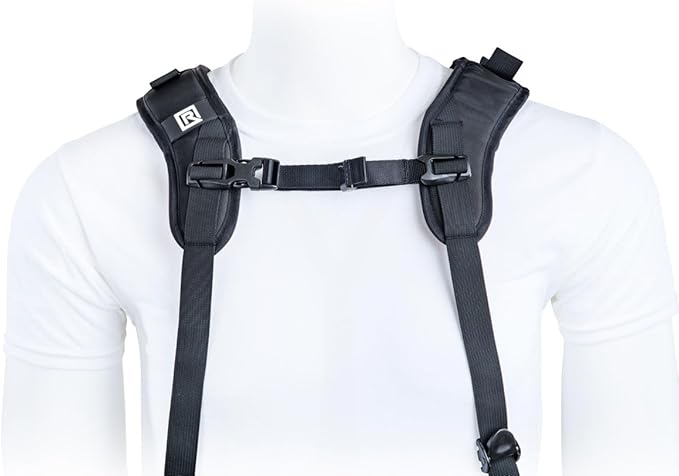 BLACKRAPID Double X extra Comfort Camera Strap, Design For One Or Two SLR, DSLR, Mirrorless Cameras