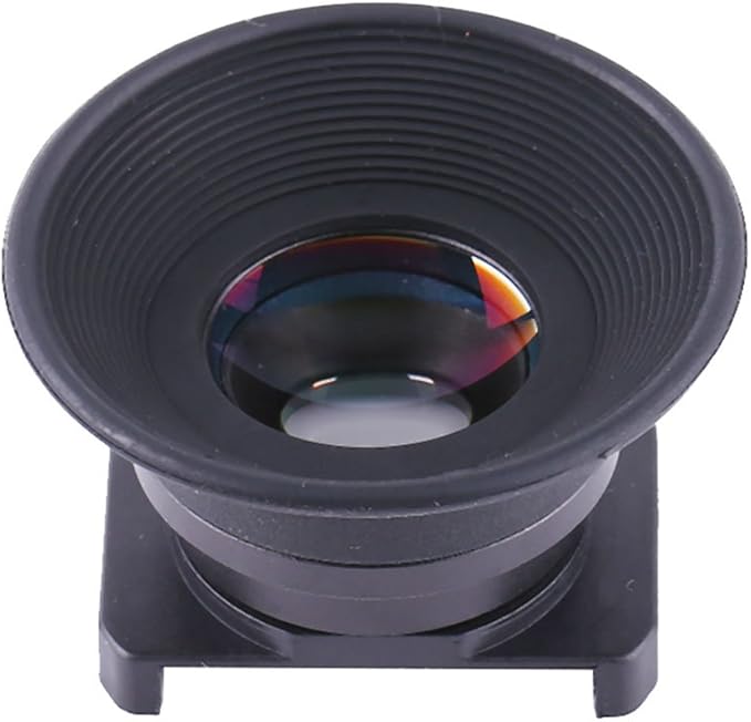 Acouto 1.5X Zoom Viewfinder Eyepiece Magnifier for DSLR Camera 1.5X Fixed Focus Viewfinder Eyepiece Magnifier Eyecup Accessory