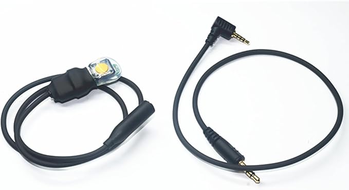 Bite Switch Aerial Shooting/bite Shutter Release Cable/Skydiving Photo line is Suitable for gh4 gh5 s5 s5m2x Parachuting/Extreme Sports/Underwater Photography/Aerial Photography/Camera Work