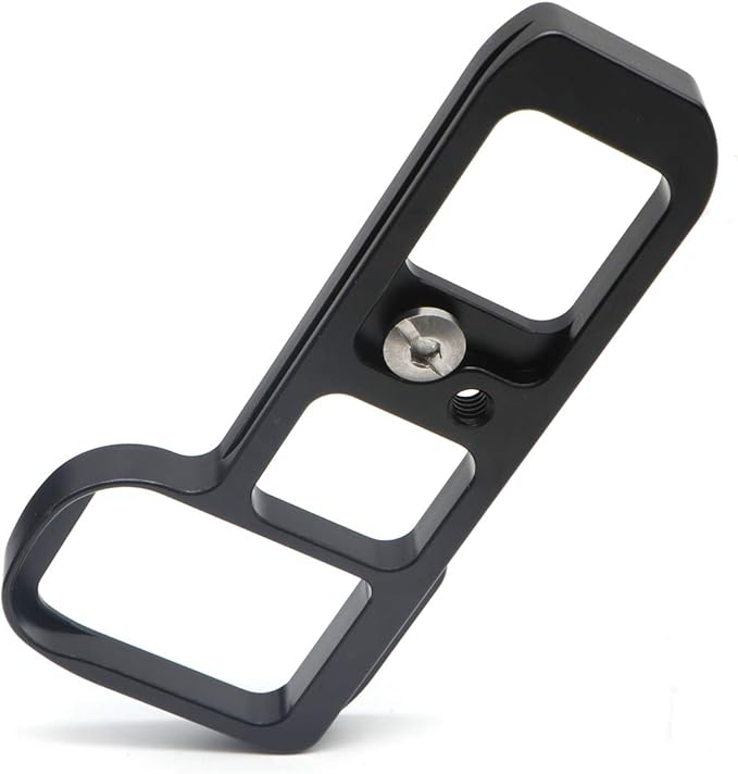 HITHUT Hand Grip Quick Release Metal Base Plate for Sony A7M3 A7III A7RIII A7R3 A9 with 1/4" Screw and Hex Wrench Black