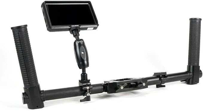 Double Ballhead Arm, EVO Gimbals Pro-Mount II Universal Magic Arm, Large Size | Dual 1/4-20 Ball Head - for Camera Cages, Super Clamp, LED Displays and More