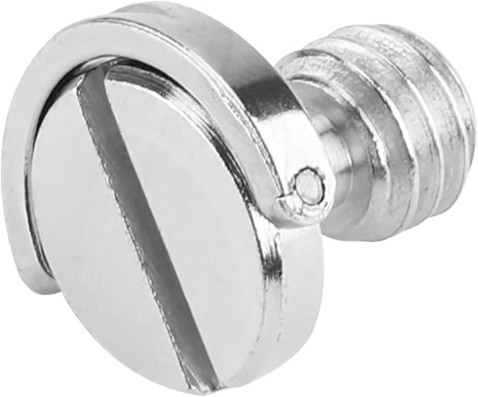 3/8 Inch Male Mounting Screw Adapter Quick Release Screw with D-Ring.-5 PCS.