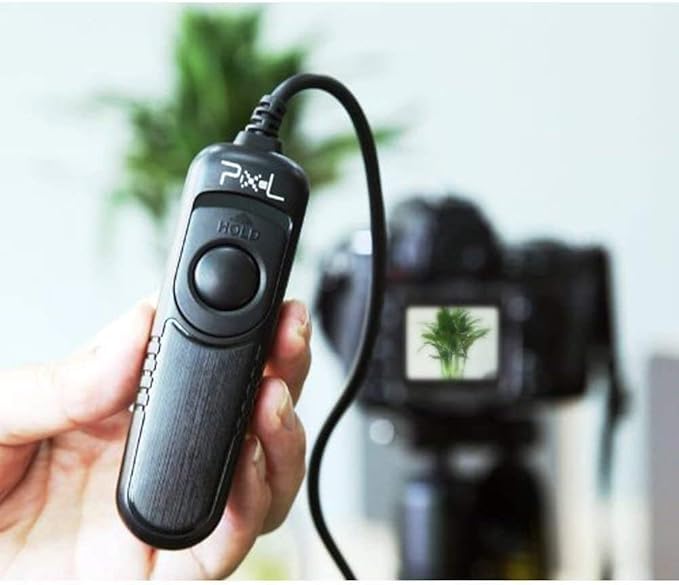 Pixel Wired Shutter Remote Control S2 Remote Shutter Release Cable for Sony Cameras, Replaces Sony RM-SPR1