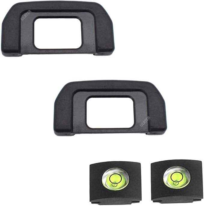 D7500 Eyepiece Eyecup DK-28 Viewfinder Eye Cup for Nikon D7500 Digital Camera for viewfinder (2-Pack),ULBTER DK28 Eyepiece Eye Cup with Hot Shoe Cover