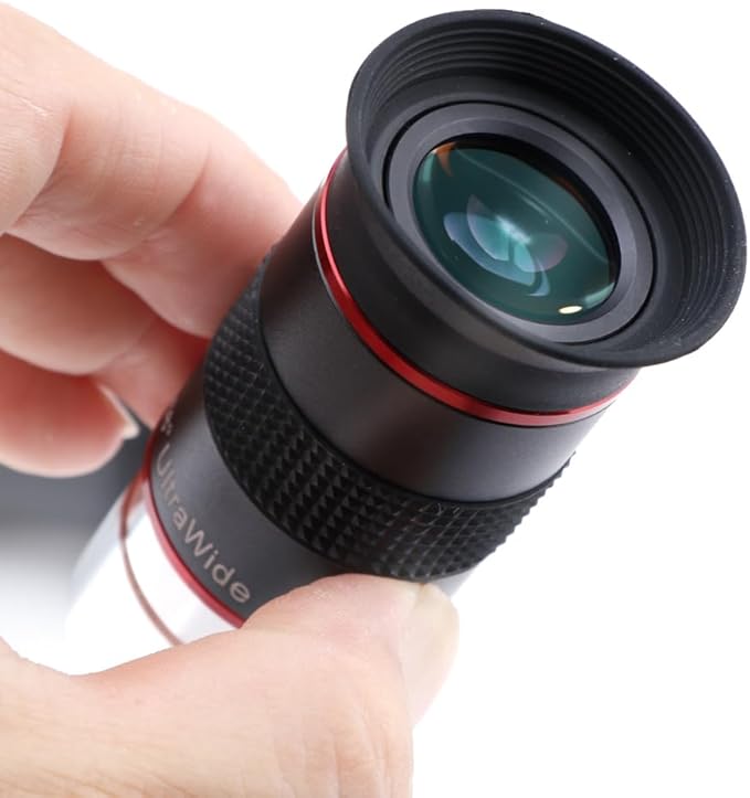Starboosa 6mm 68° Ultra Wide-Angle Telescope Eyepiece with Polarizing Filter — Upgraded HD Fully Multi-Coated Optics — Long Eye Relief & All-Metal Build — 1.25" Eyepiece Set for Planetary Observation