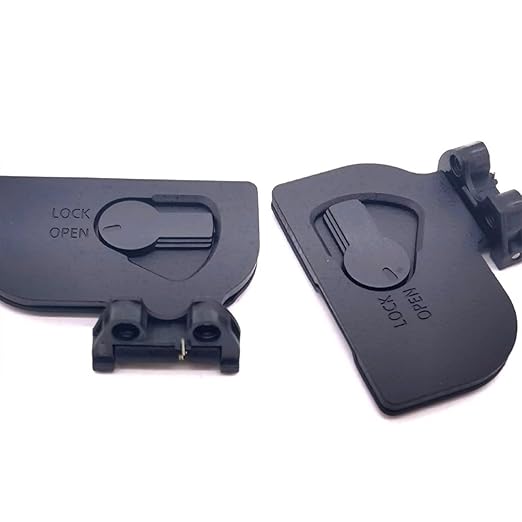 Secure Battery Enclosure Replacement Battery Door Covers Suitable for DMCGH4 AGGH4 Cameras, Easily Grip Rubber