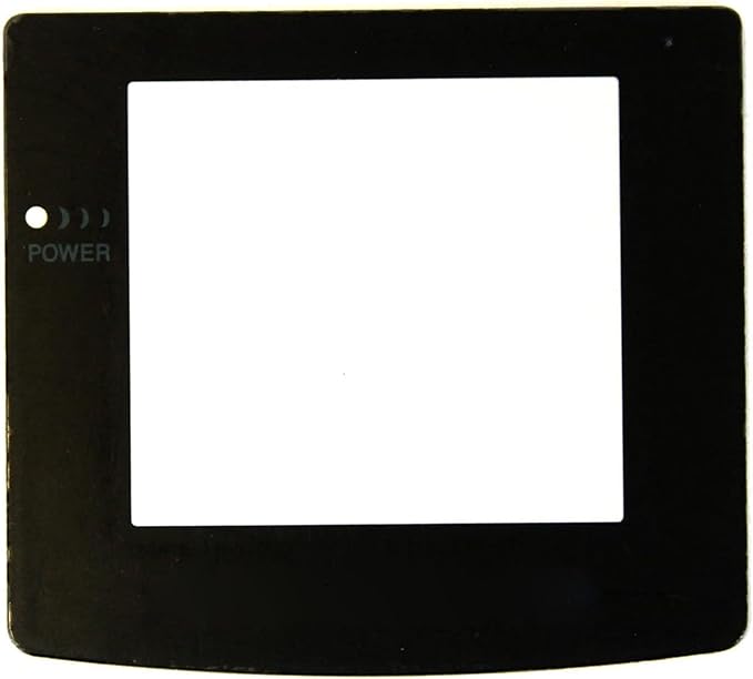 Battery Back Door Cover Lid + Glass Screen Lens for Game Boy Color GBC Replacement (Teal)