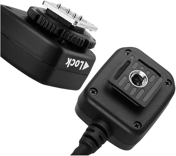 Flash TTL Hot Shoe Cord for Nikon Z5 Z6 Z6II Z7 Z7II D780 D850 D800 D750 D500 D7200 D5600 D5500 D5300 D3500 D3300 Replaces Nikon SC-28 Cord -1.5m