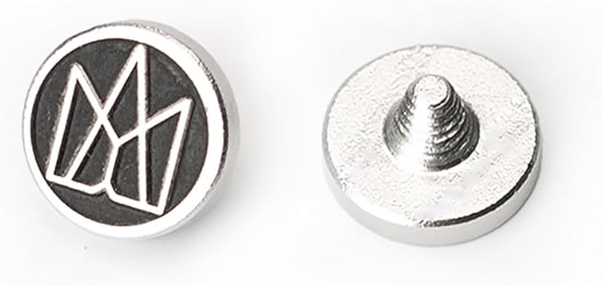 Crown Pattern Camera Shutter Decorative Button Set for Fujiflm X100VI X100V X-M5 X-T4 X-T30 for Nikon D750 D610 Z7 Z5 Z6 Z50(Aluminum Alloy-Shutter Decorative Button01)