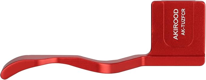Thumb Up Rest Hand Grip for Nikon Z fc Mirrorless Camera Body ZFC Metal Hot Shoe Support -Red