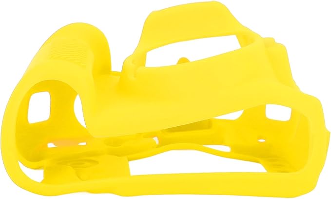Goshyda Silicone Camera Case for Nikon D3100, Shock Proof Rubber Protective Body Skin Cover Bag for Nikon D3100 (Yellow)