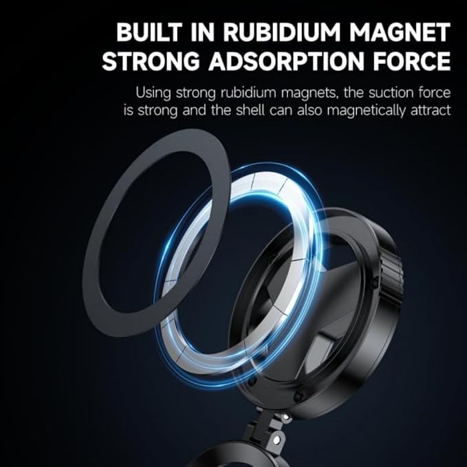 Magnetic Cpl Filter for iPhone, Anti-Glare Magnetic Phone Filter - 52mm Rotatable Polarizing Lens, Quick Mount Phone Camera Attachment, Reduces Reflections Enhances Colors