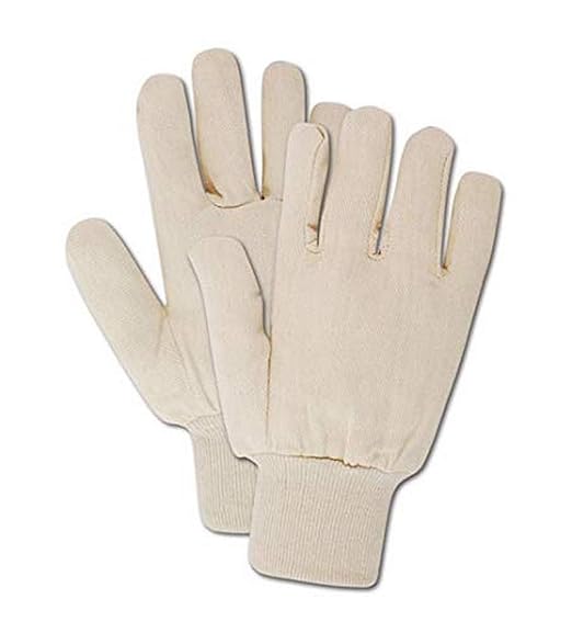 MAGID MultiMaster Ambidextrous 8 oz. Clute Cut Canvas Chore Gloves, 72 Pairs, Size Men's (Fits Large) (T89R)