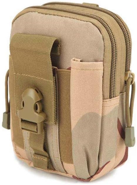 Tactical Molle Pouch, Universal EDC Waist Bag Belt Pouches, Outdoor Belt Bags Gear Tool Gadget Pocket with Cell Phone Holster