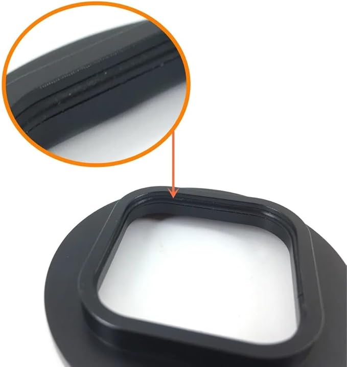 52mm Lens Filter Adapter Ring for Hero 9 10 11 12 13 Action Camera to add CPL Red Yellow Magenta Closeup Filter Excellent