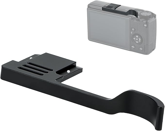 GRIII Thumbs Grip Metal Thumbs Up Grip Made of Premium Aluminium Alloy, Hot Shoe Grip Compatible with Ricoh GRIII GRIIIx