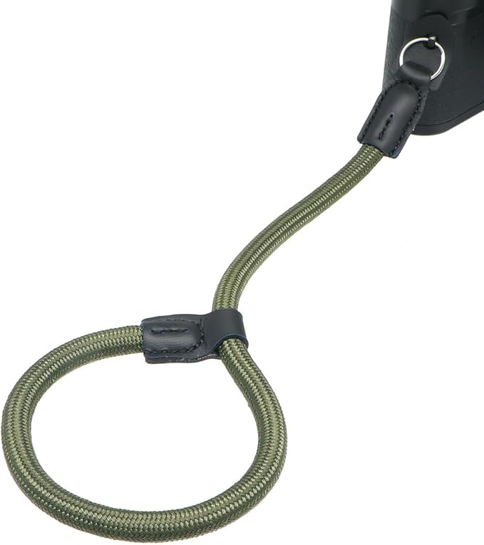 HITHUT Adjustable Rope Camera Wrist Strap Hand Strap for SLR DSLR Digital Mirrorless Cameras Green