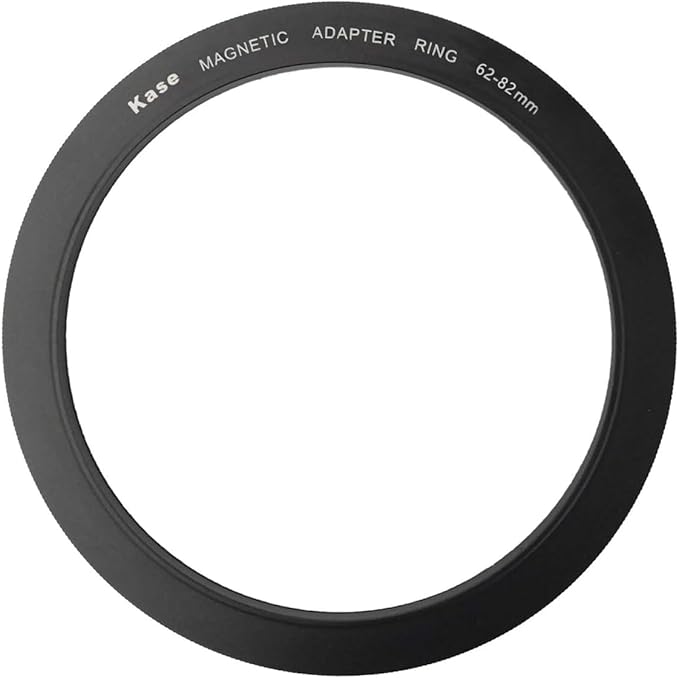 Kase Magnetic 62-82mm 62mm to 82mm Filter Step-Up Adapter Ring for Wolverine Magnetic Filters 62 82