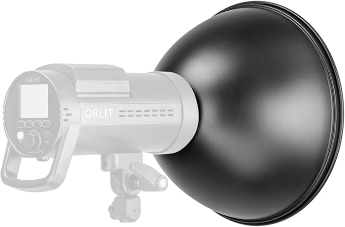 Glow 70 Degree Magnum Reflector with Diffuser for Bowens Mount Flash Heads