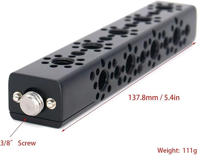 SZJELEN ARRI Top Handle Extension Set with 3/8 Thread Fixed for Camera ARRI Positioning Top Handle Fixture Handle Hollywood Handle
