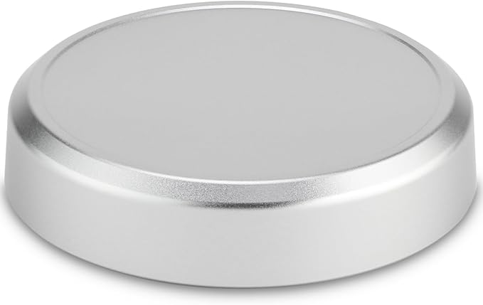 Haoge Cap-X54W Metal Lens Cap for Fujifilm X100VI Fuji X100V Camera Silver Compatible with Haoge LH-X54W Lens Hood