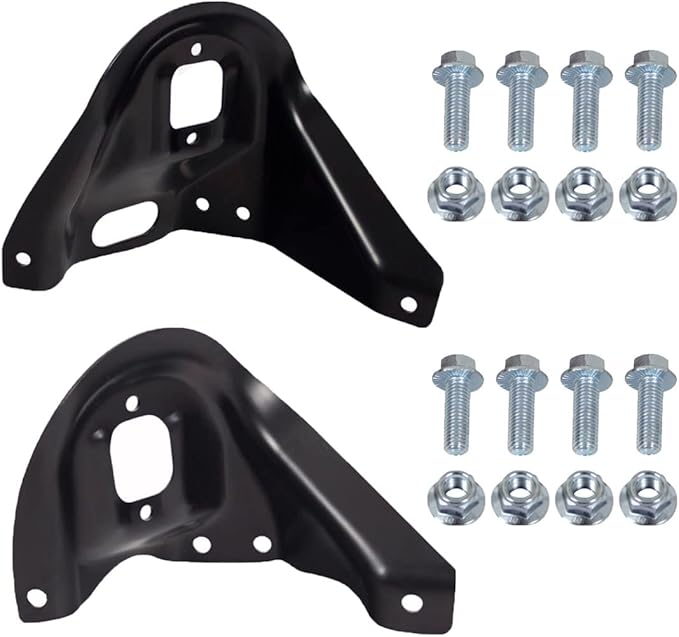 Pair Rear Shock Mount Bracket Kit Set for Chevy GMC K1500 K2500 K3500 Pickup Truck 924-403, 924-404