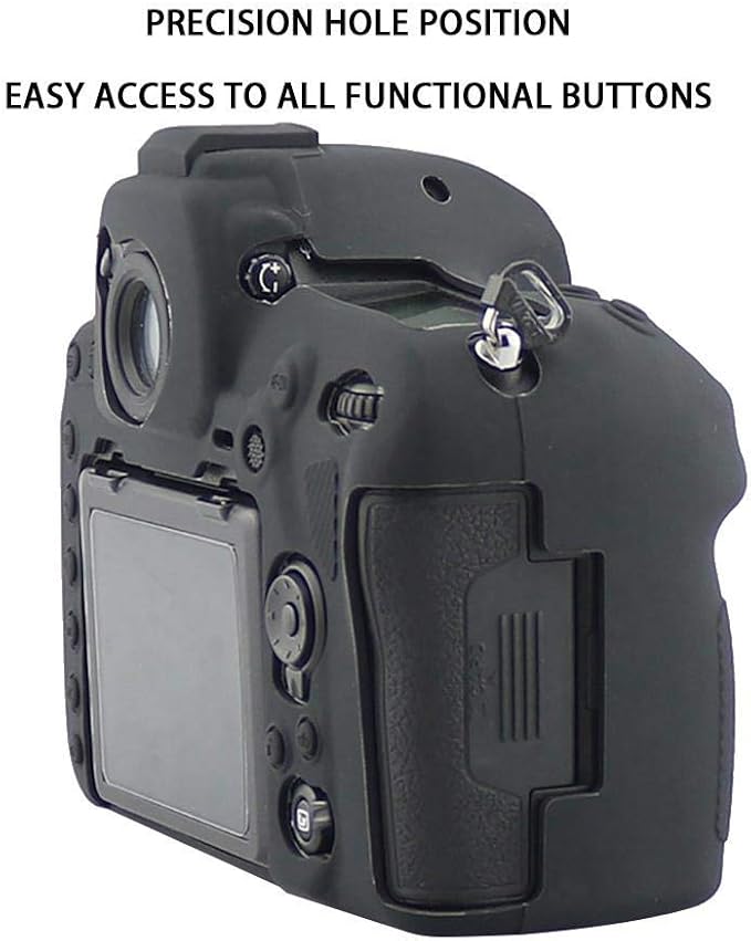 Camera Case for D850, Soft Silicone Rubber Camera Protective Body Skin Cover Shell for D850 Camera Bag Protector
