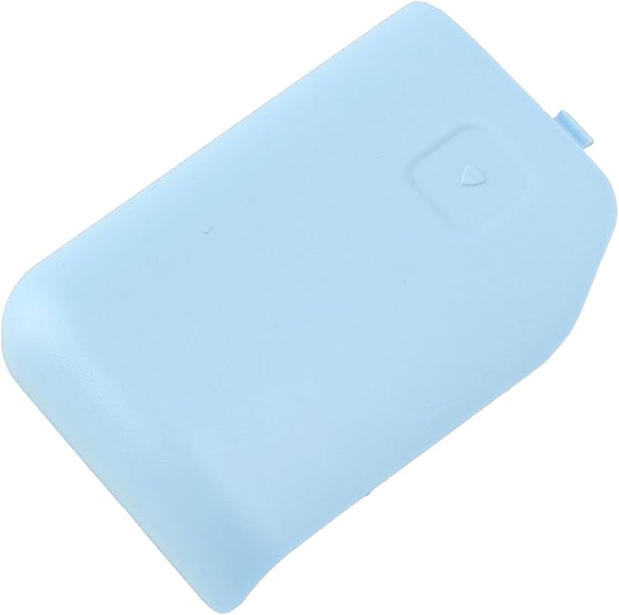 Replacement Battery Door Cover for MiniSE Instant Camera, ABS Side Parts Accessory, Compatible Backup Battery Cover (Blue)