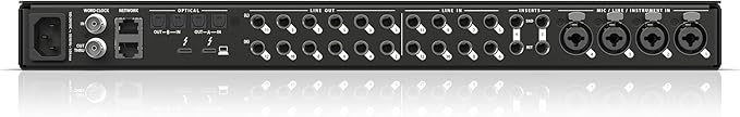 MOTU 848 28x32 Thunderbolt 4/USB4 audio interface for Mac, Windows and iOS with mixing, effects and networking
