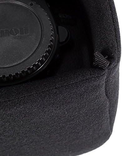 Tbest Travel Padded Camera,Small Mirrorless Camera Insert DLSR Camera Bag Insert Padded Shockproof Foldable Camera Insert Protective Bag Camera Case Bag Accessory For Photographing(black)