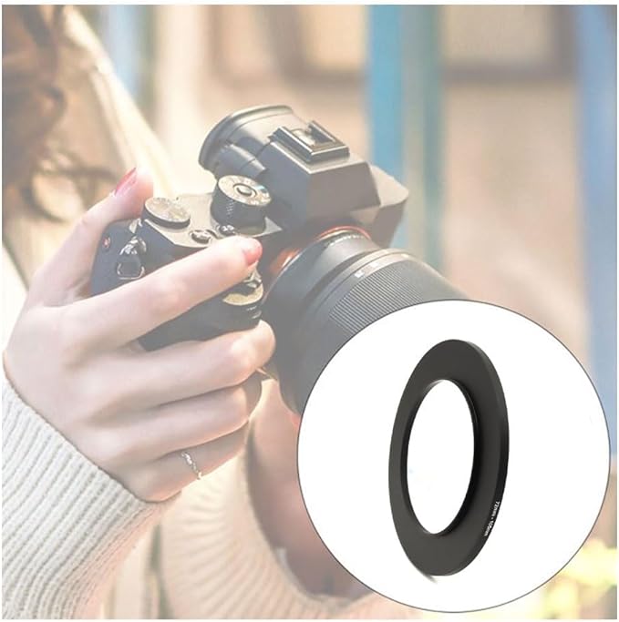 72-49/52/55/57/58/62/67/72/74/77/82/86/95/105mm Step Up & Step Down Rings Adapter for Camera Lens and Filters 72-58 Filter Adapter Ring 72mm Lens to 58mm Filters