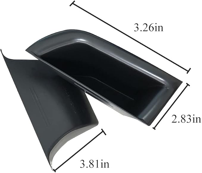 Vesul Front Row Door Organizer Grab Tray Compatible with Kia Sorento 2016 2017 2018 2019 2020 ABS Tray Armrest Phone Container Handle Pocket Insert Glove Pallet