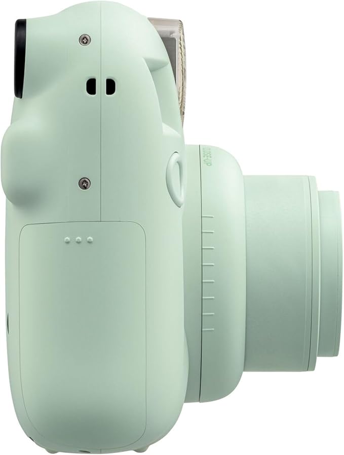 Fujifilm Instax Mini 12 Instant Camera Mint Green Bundle with Fuji Instax Mini Film Value Pack (60 Sheets) + Protective Carrying Case + Photo Album + Microfiber Cleaning Cloth