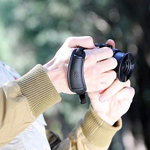 JJC Camera Hand Grip Strap for Canon EOS R8 R10 R7 R5 C R6 Mark III II R RP 90D 5DM4 Rebel T7 T8i T7i T6i T6 SL3 4000D Sony A6700 ZR Z30 Coolpix P950 P900 for Panasonic Lumix GX85 G85 GH4 G100 FZ80