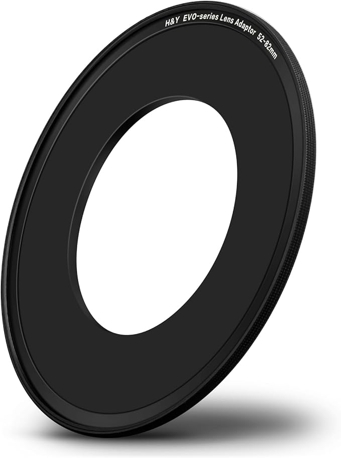 H&Y Magnetic Step Up Filter Ring 52 to 82mm, Ultra-Slim Aluminum Lens Filter Stepping Ring for Adapting 52mm Lens to an 82mm Filters, EVO Series