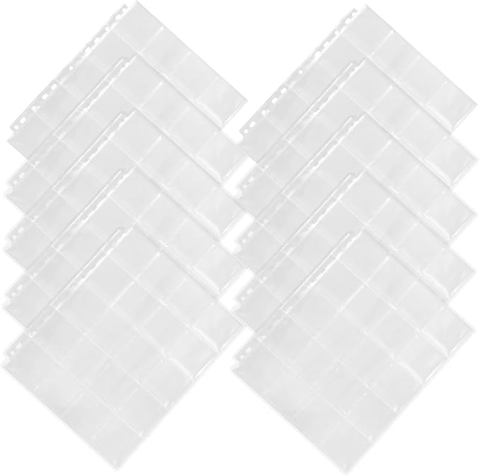 jojofuny 30pcs Film Negative Sleeves Acid Storage Pages for Organizing Film Negatives Photo Binder Inserts for Photographers and Hobbyists