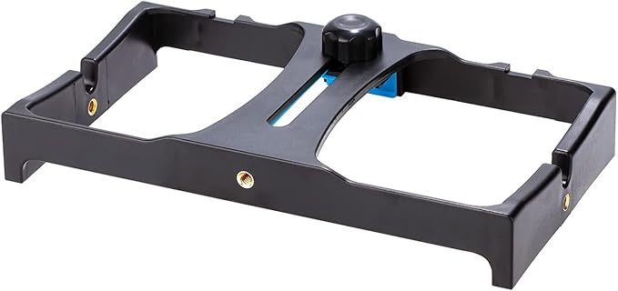 Smartphone Video Rig, Phone Video Stabilizer Camera Case Mount Holder for Filmmaking and Vlogging, with Cold Shoe Mount for Smartphone, for Streaming Equipment(Blue)