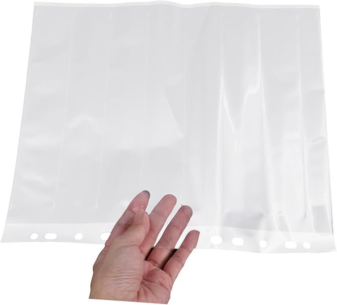 Mipcase 10Pcs Heavy Duty Film Negative Sleeves Document Protectors for Archival Photo Storage Easy Organization and Reliable Protection for Negatives