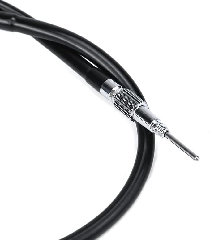 Pastlla 15.7"(40cm) Threaded Release Cable Vibration-Free Black Shutter Release Cable Shutter Release Cable with Bulb-Lock Mechanical Shutter Release Cable