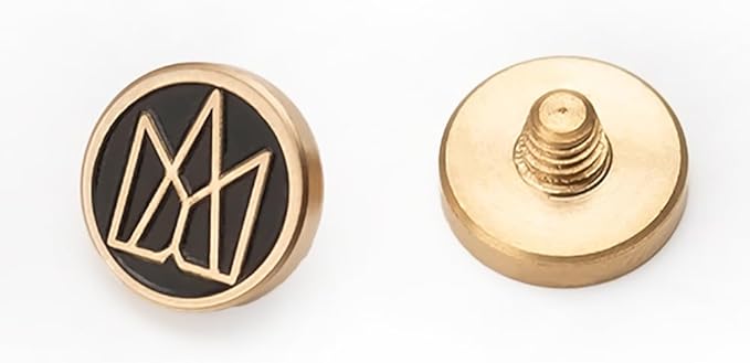 Crown Pattern Camera Metal Shutter Button for Fujifilm X100VI XT4 XT30 XE3 X-T4 X-T3 X-E4 X-T50 X-T30 for Nikon ZF Z50 Z30 (Copper Alloy-Shutter Decorative Button01)