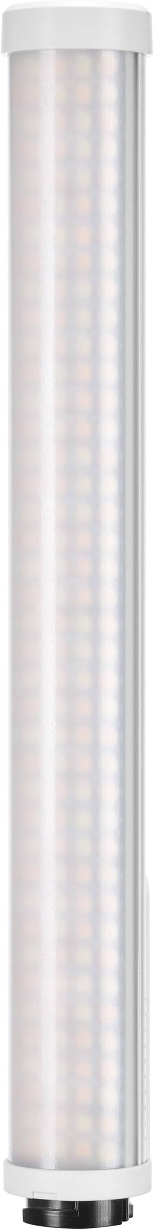 Godox Mini Bi-Color LED Light Stick (White), 18" Portable Handheld Video Light, 2500–8500K CCT, Built-in Battery, App Control, Barndoors, Carry Bag (LC500MINIWHT)