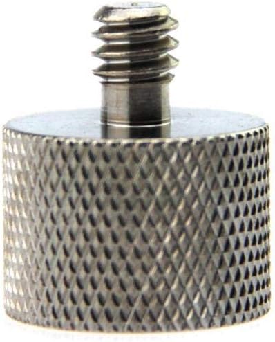 CAMVATE 1/4"-20 Male to 5/8"-27 Female Microphone Stand Mount for Camera Stud - 0988