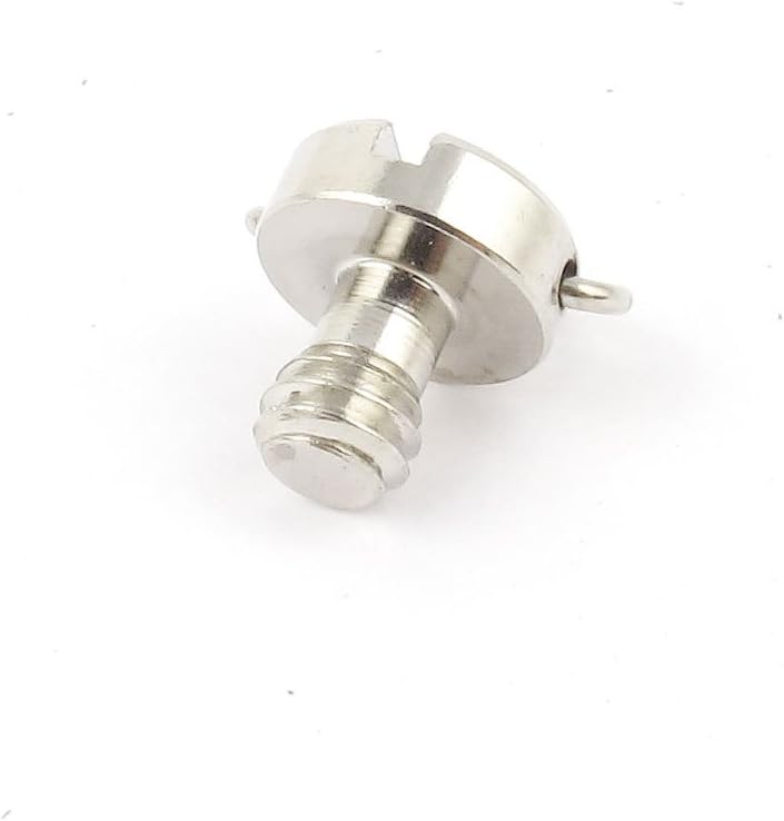 1/4" D-Ring Screw Quick Release Plate Baseplate for Camera Tripod