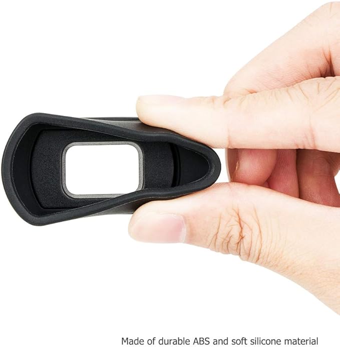 Kiwifotos Long Soft Viewfinder Eyecup Eyepiece for Nikon D750 D780 D610 D600 D7500 D7200 D7100 D7000 D5200 D5100 D5000 D3500 D3400 D3300 D3200 D3100 D3000 D300s and More