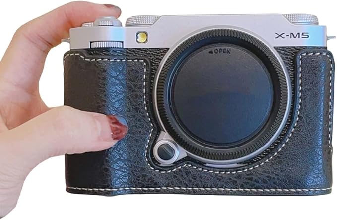 ECVGHD Protective PU Half Case for XM5 Protector Easy Battery Access