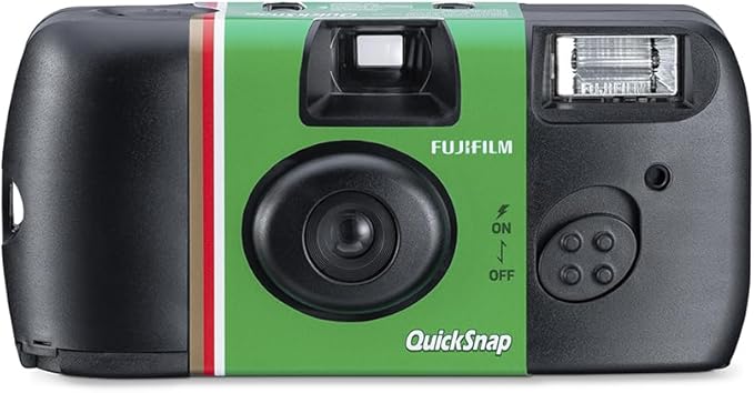 Fujifilm QuickSnap Flash 400 One-Time-Use Camera - 27 Exposures
