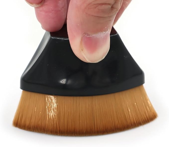 Vinyl Record Cleaning Brush, Anti-Static Soft Bristles, Black